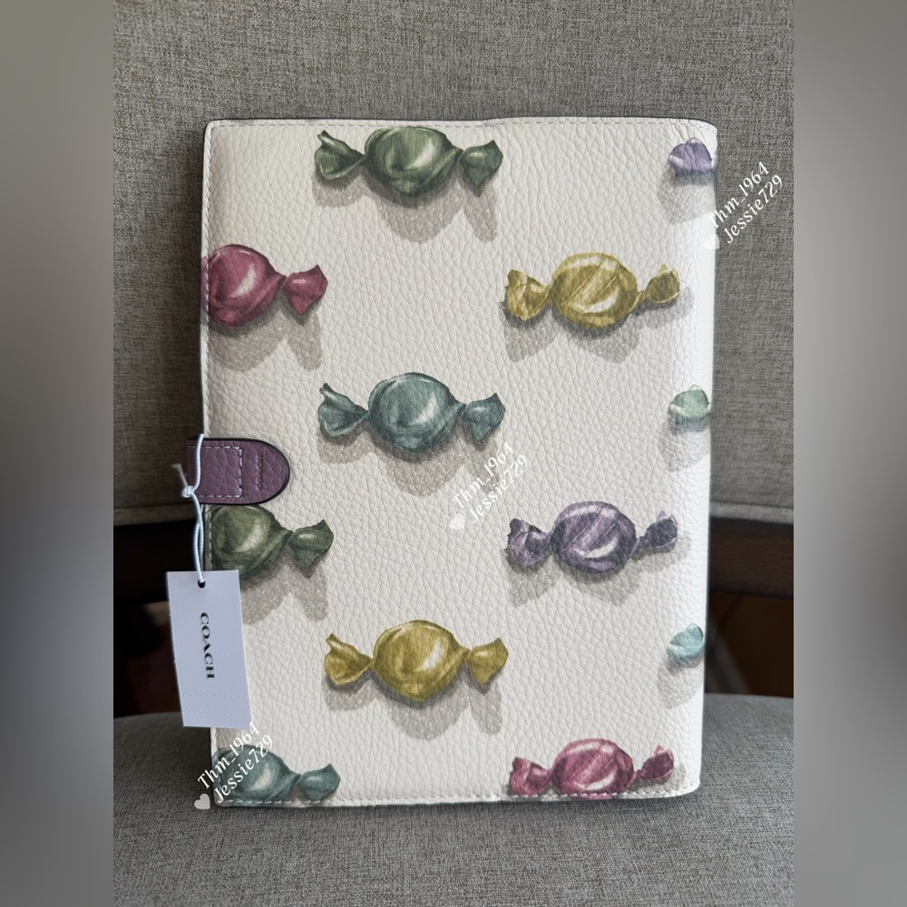 NWT！COACH Notebook With Candy Print （COACH CDB81）fast shipping - Picture 2 of 6